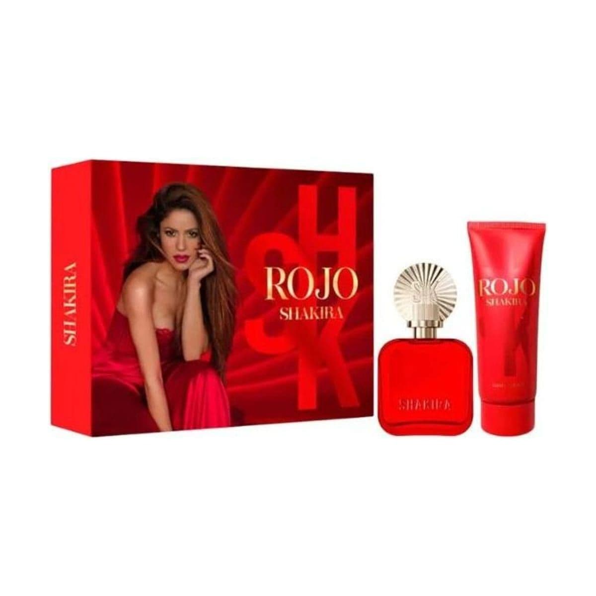 Embalagem de Kit Coffret Shakira Rojo Feminino Eau de Parfum