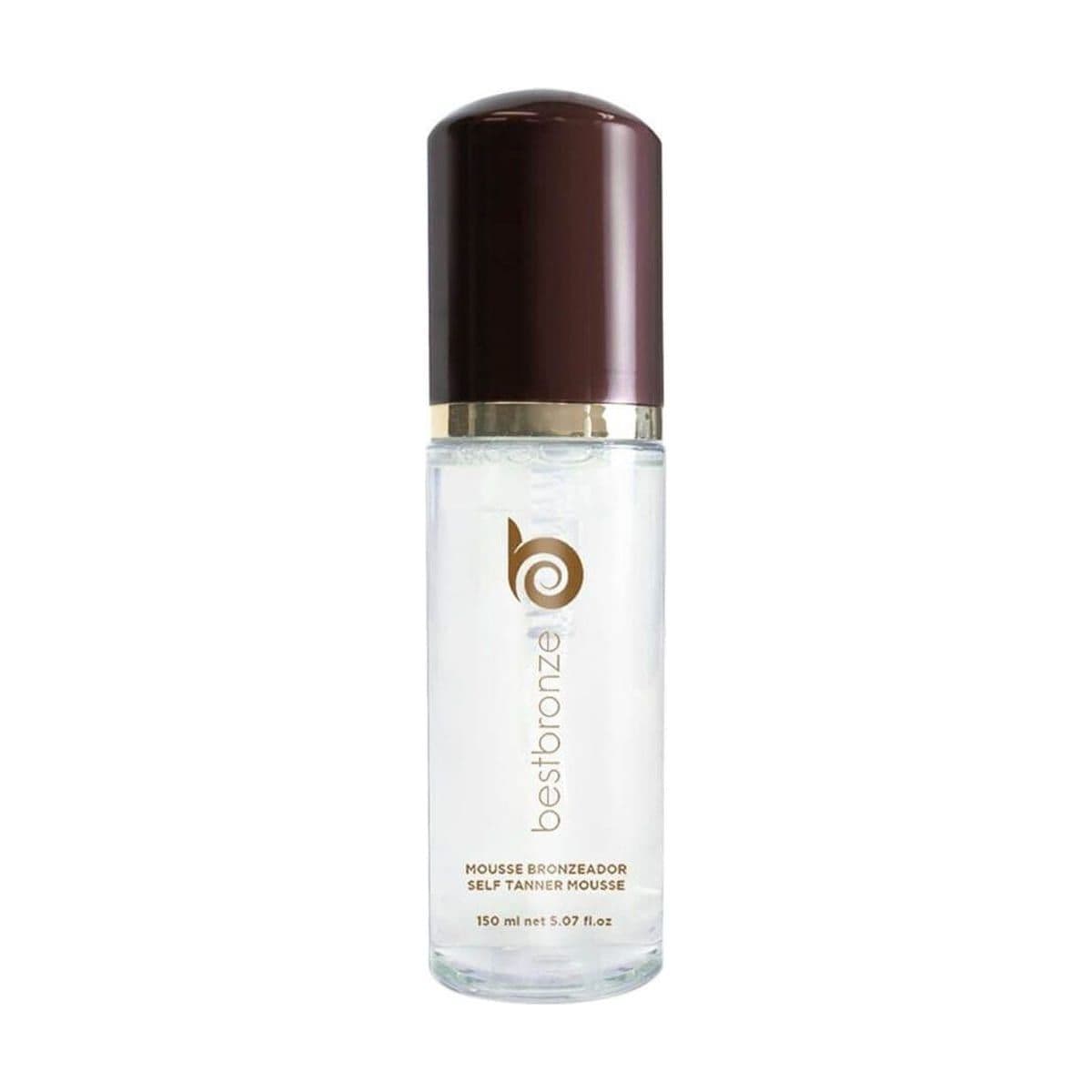 Embalagem de Autobronzeador Clear Mousse Vegan Bronzeador Best Bronze