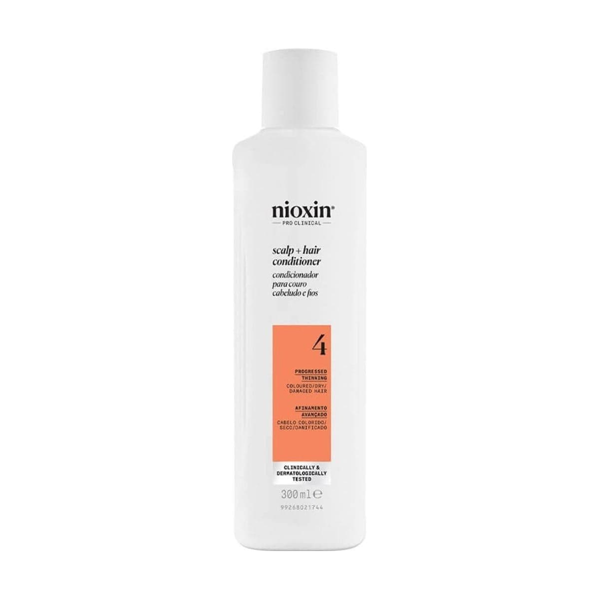 Embalagem de Condicionador para Cabelos Coloridos e Danificados Sistema 4 Nioxin