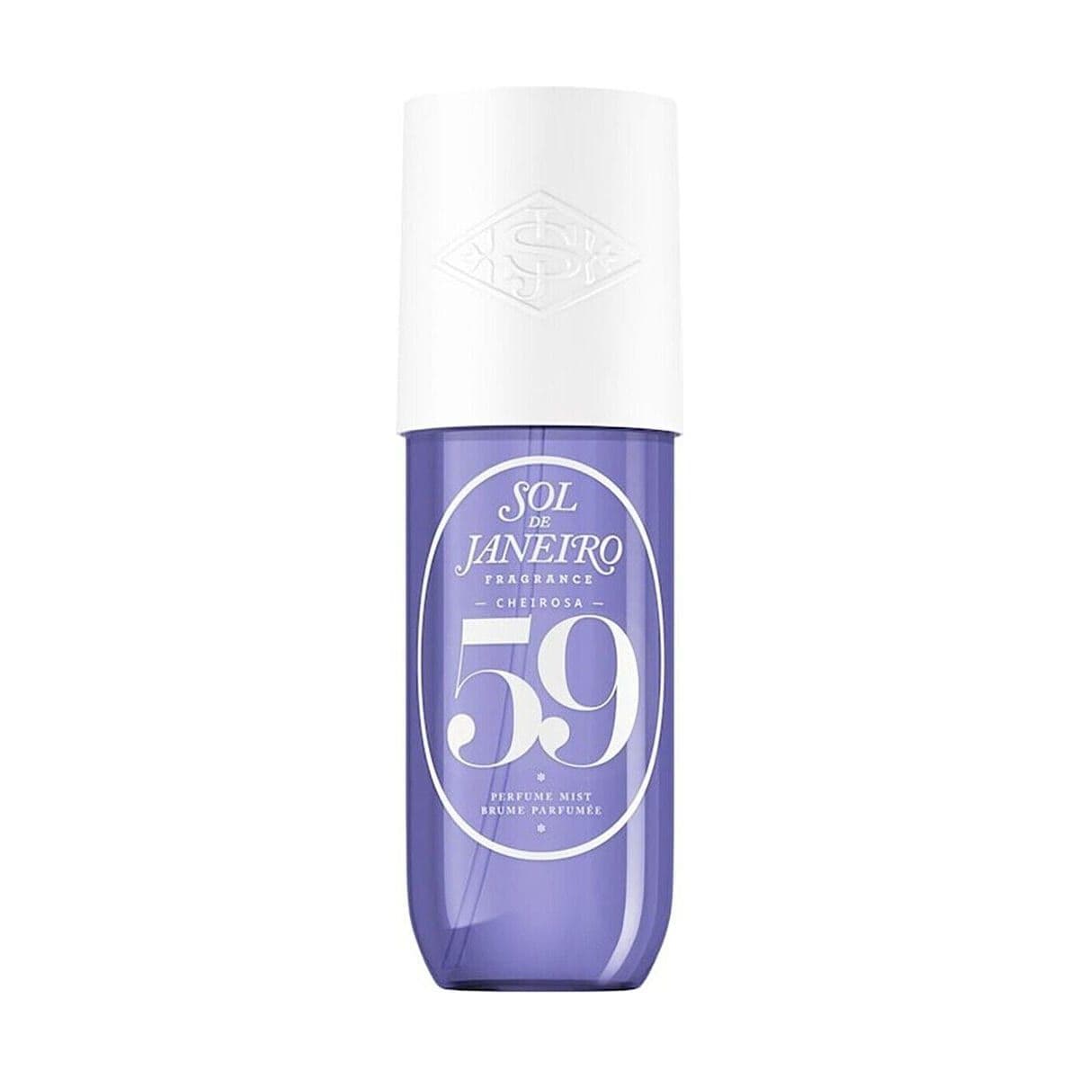 Embalagem de Body Splash Sol de Janeiro Cheirosa ’59 Body & Hair