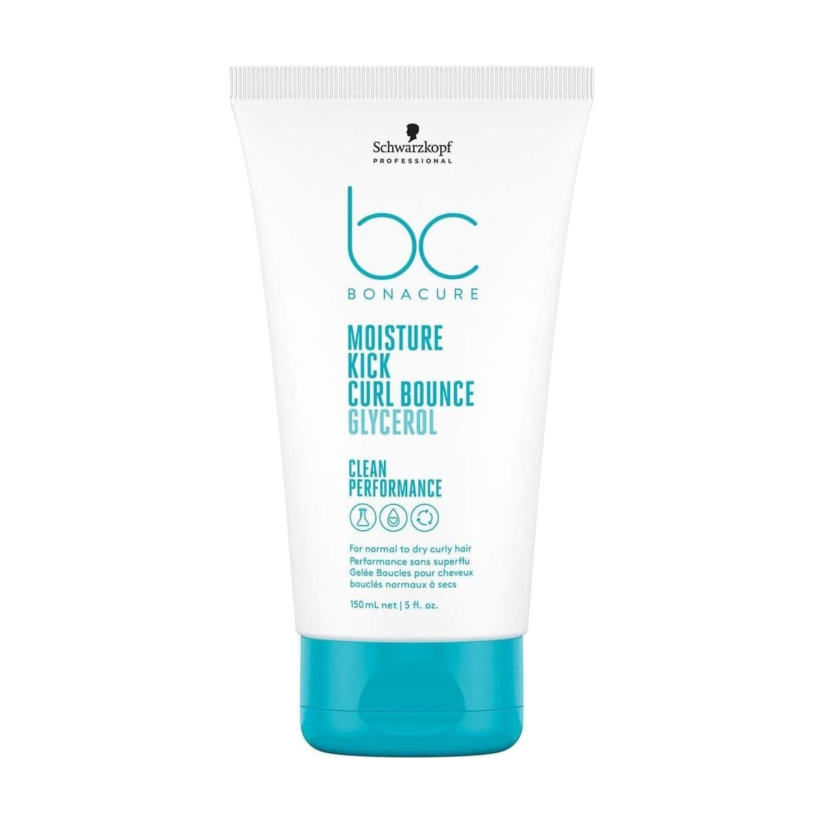 Embalagem de Modelador de Cachos Schwarzkopf Bonacure Clean Performance Curl Bounce Moisture Kick