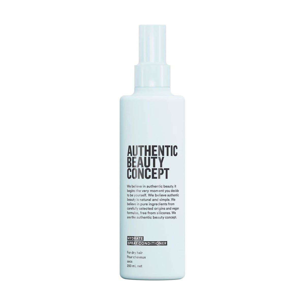 Embalagem de Spray Leave-In Authentic Beauty Concept Hydrate
