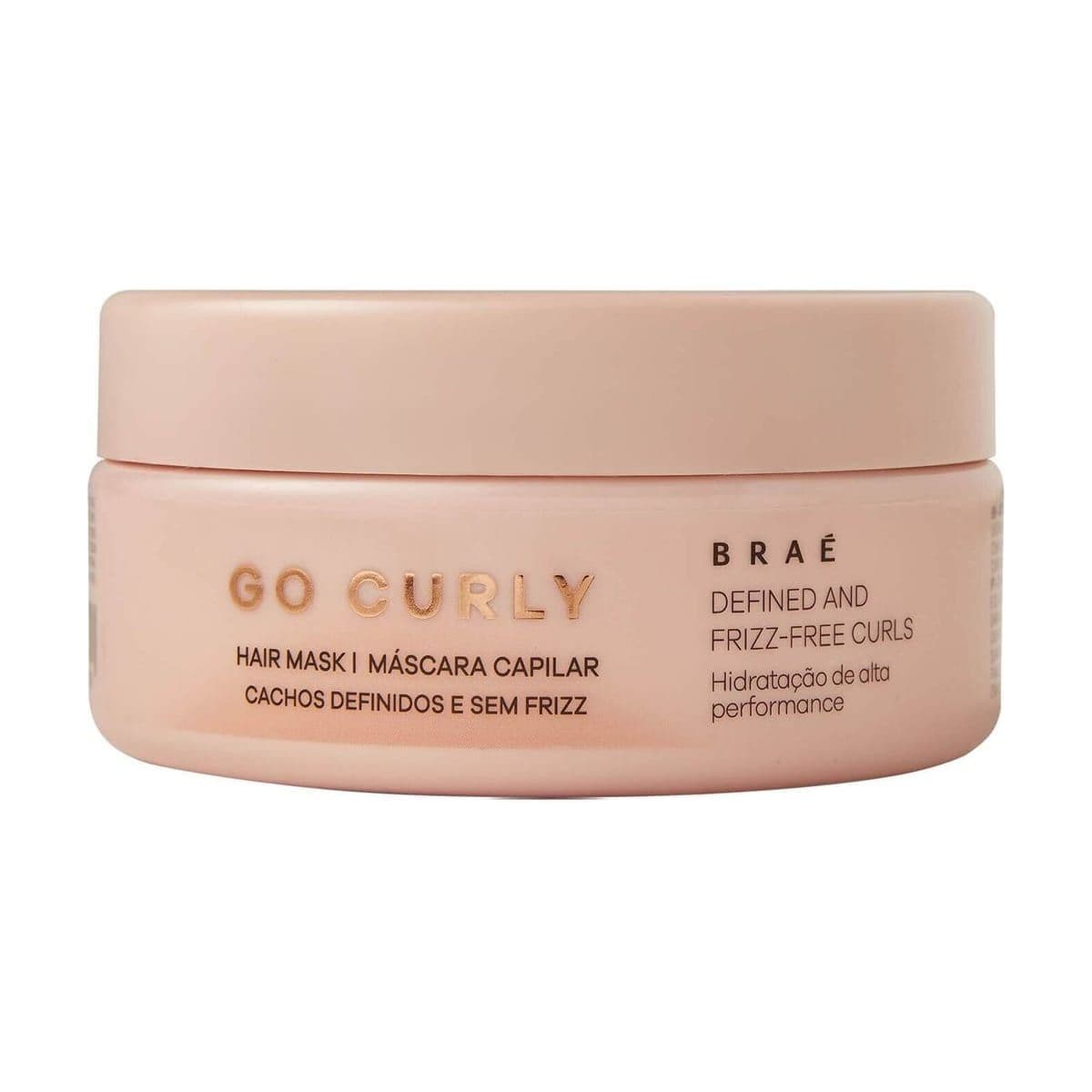 Embalagem de Máscara Braé Go Curly