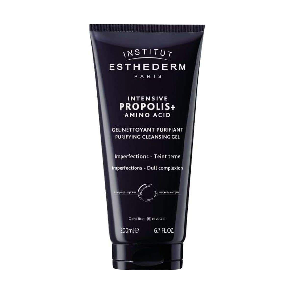 Embalagem de Gel de Limpeza Esthederm Intensive Propolis + Amino Acid