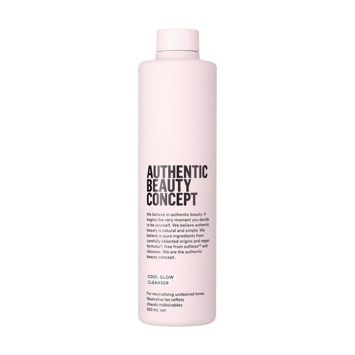 Embalagem de Shampoo Authentic Beauty Cool Glow Cleanser