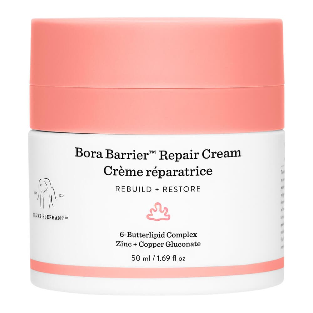 Embalagem de Creme Hidratante Drunk Elephant Bora Barrier Repair Cream
