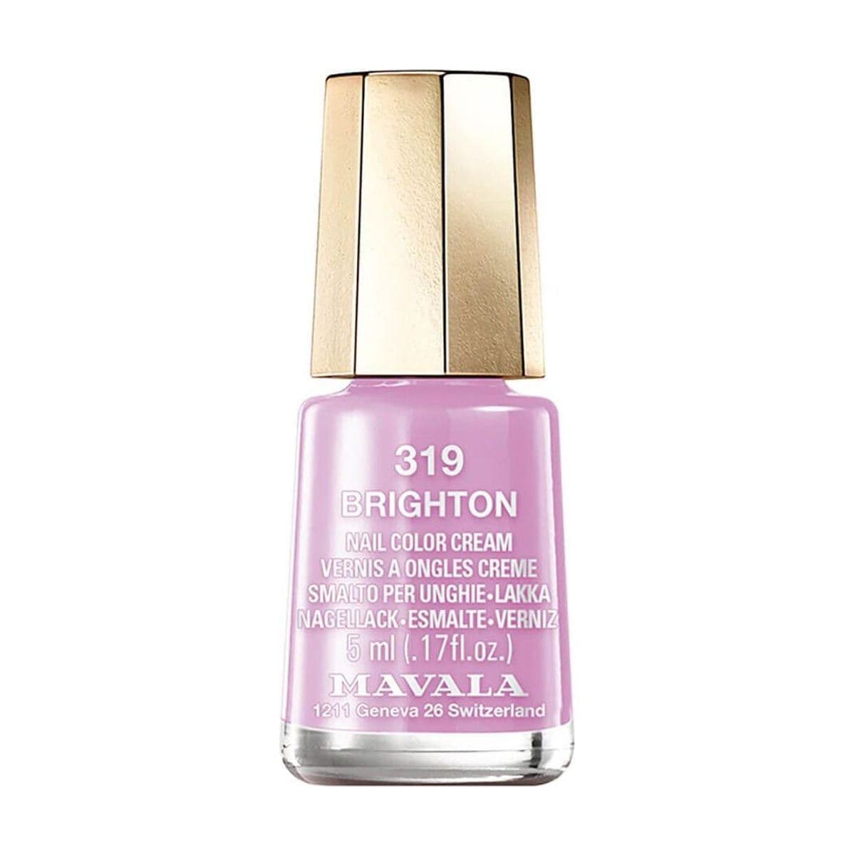 Embalagem de Mini esmalte Mavala Color