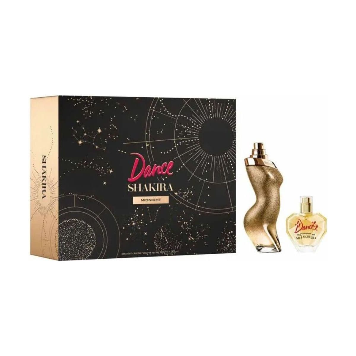 Embalagem de Kit Coffret Shakira Dance Midnight Feminino Eau de Toilette