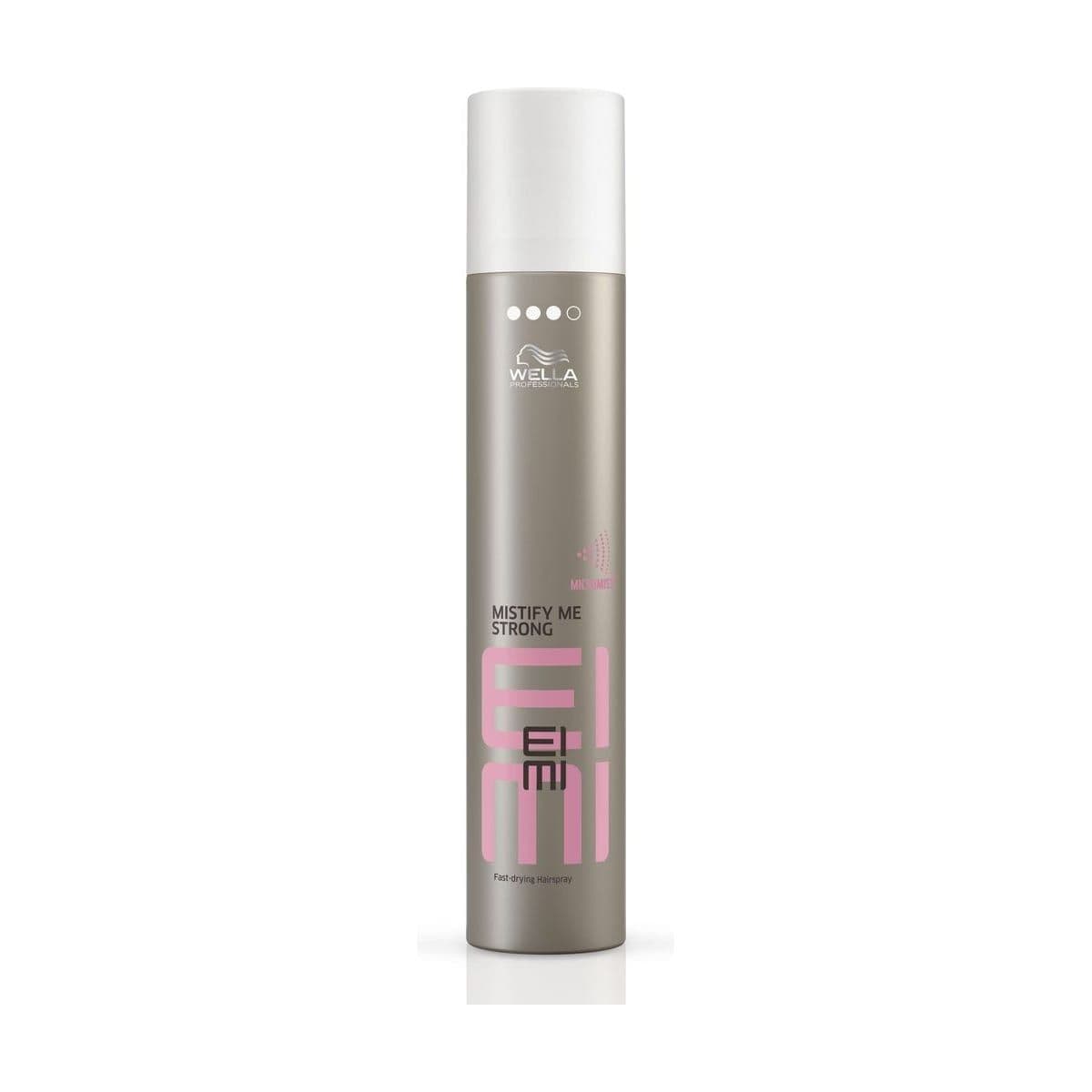 Embalagem de Spray de Fixação Wella EIMI Mistify Strong