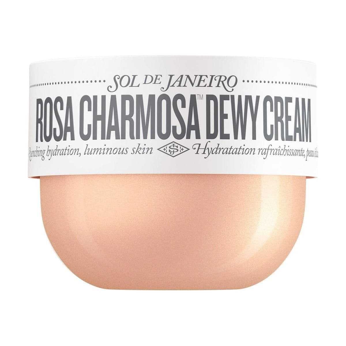 Embalagem de Creme Hidratante Sol de Janeiro Rosa Charmosa