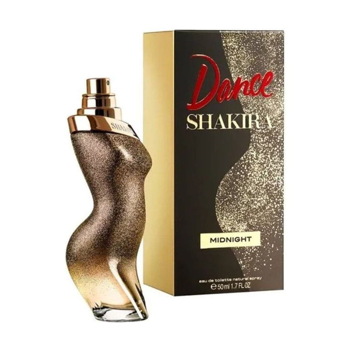 Embalagem de Perfume Shakira Dance Midnight Feminino Eau de Toilette