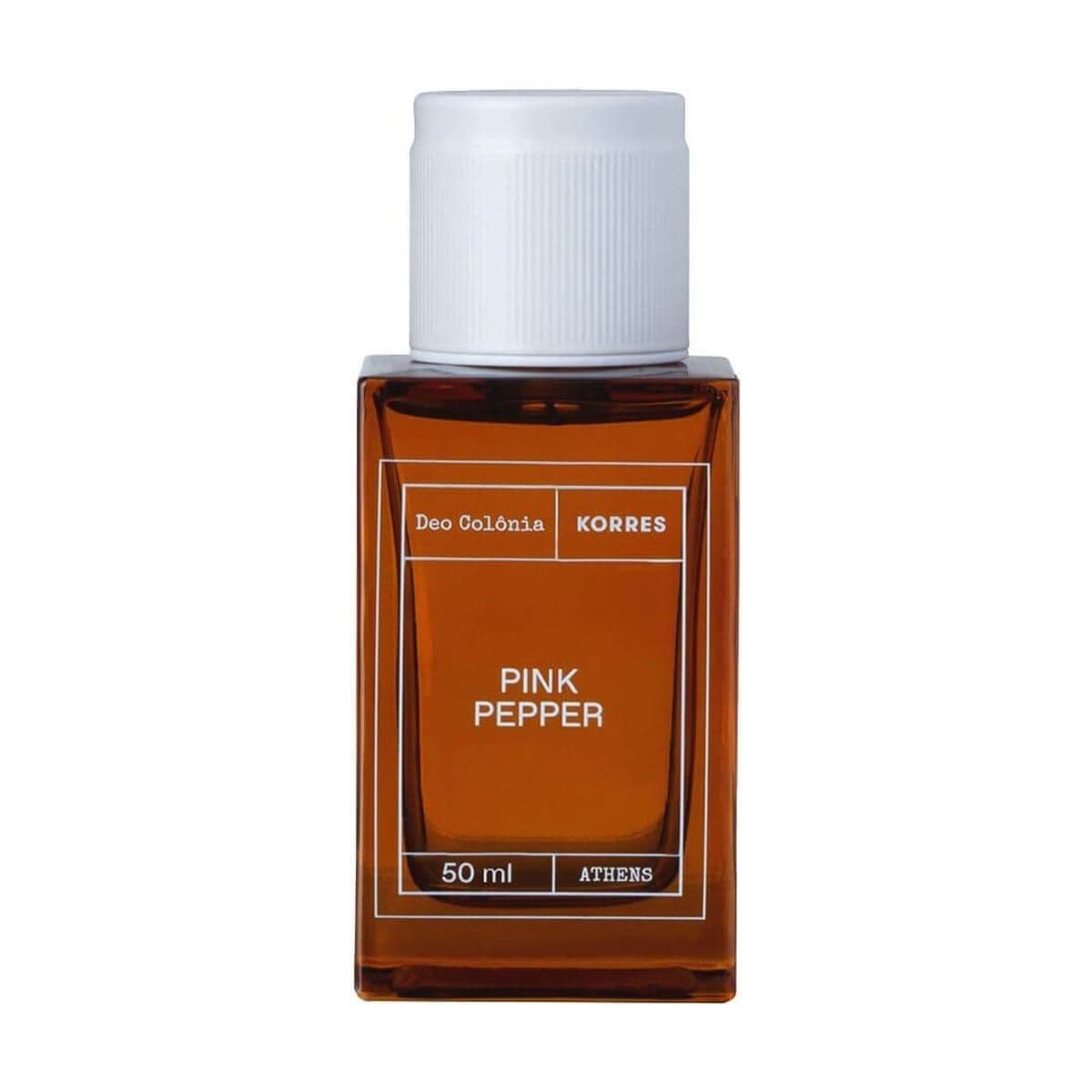 Embalagem de Colônia Korres Pink Pepper Feminino