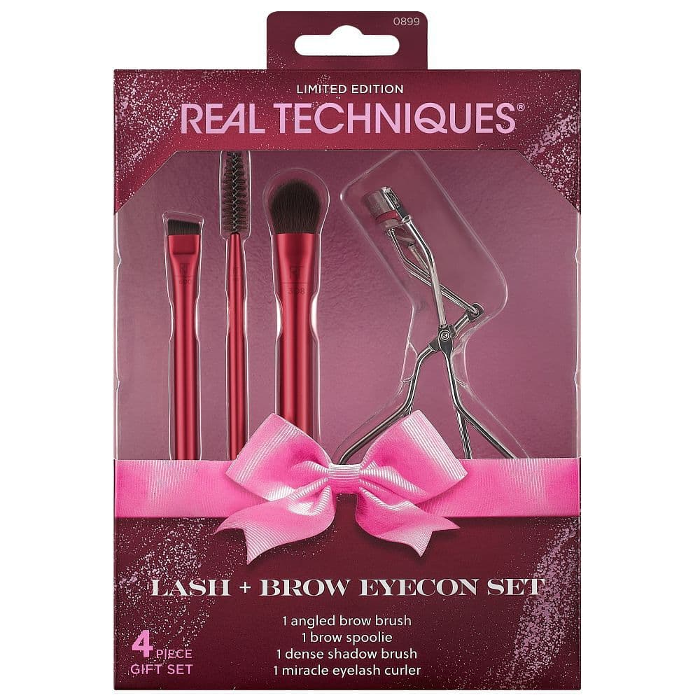 Embalagem de Kit Cílios & Sobrancelhas Real Techniques Olhar Perfeito