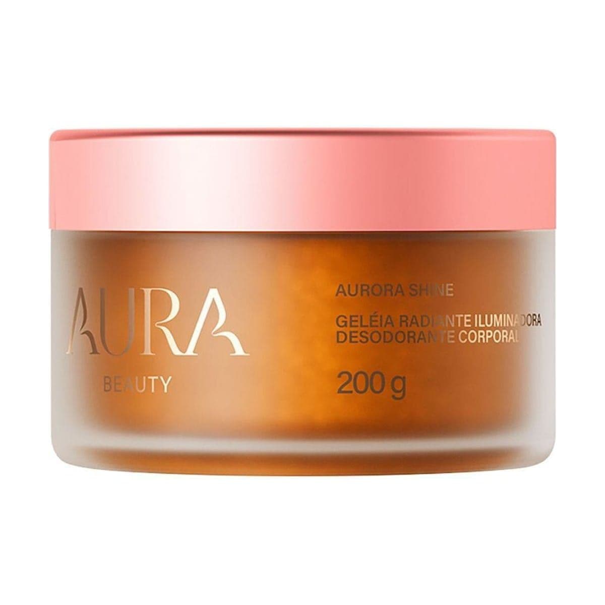 Embalagem de Geleia Radiante Iluminadora Aura Beauty Aurora Shine