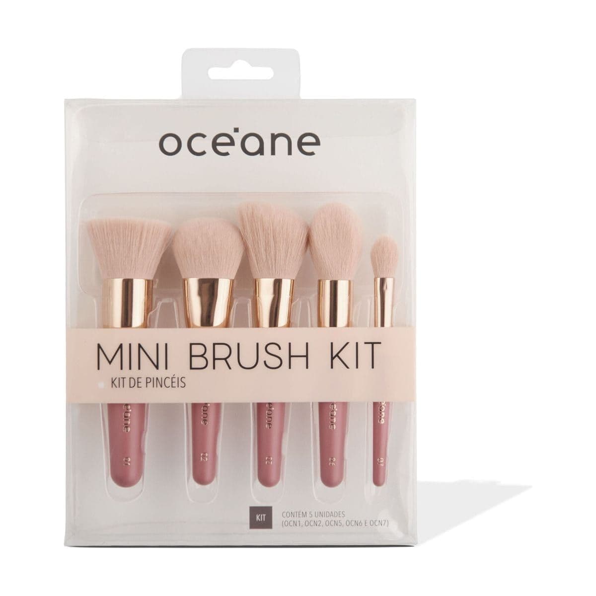 Embalagem de Kit de Pincel Océane Mini Brush