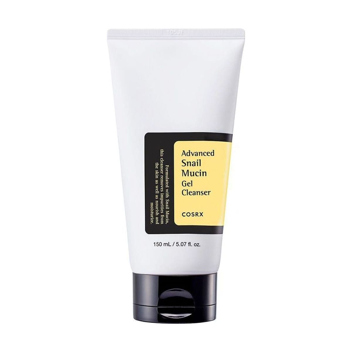 Embalagem de Gel de Limpeza Facial COSRX Advanced Snail Mucin Cleanser