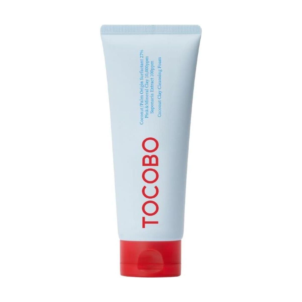 Embalagem de Espuma de Limpeza Facial Tocobo Coconut Clay