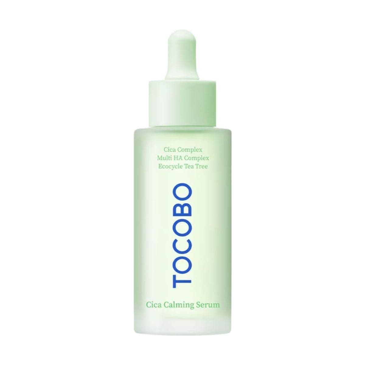 Embalagem de Sérum Calmante Tocobo Cica Calming