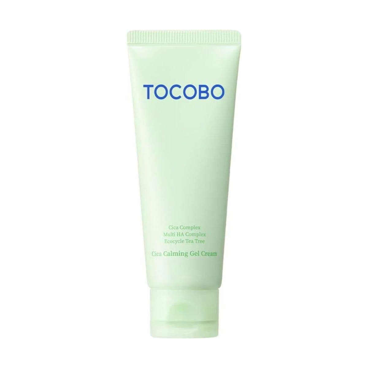 Embalagem de Creme Facial em Gel Tocobo Cica Calming