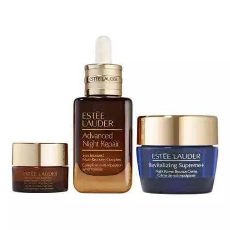 Embalagem de Kit Experts de Skincare Noturno Estée Lauder Advanced Night Repair