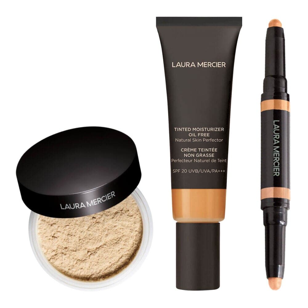 Embalagem de Kit Pele Laura Mercier