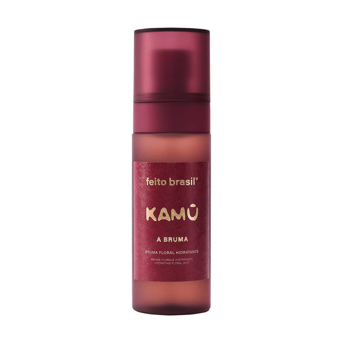 Embalagem de Bruma Floral Hidratante Kamu Feito Brasil