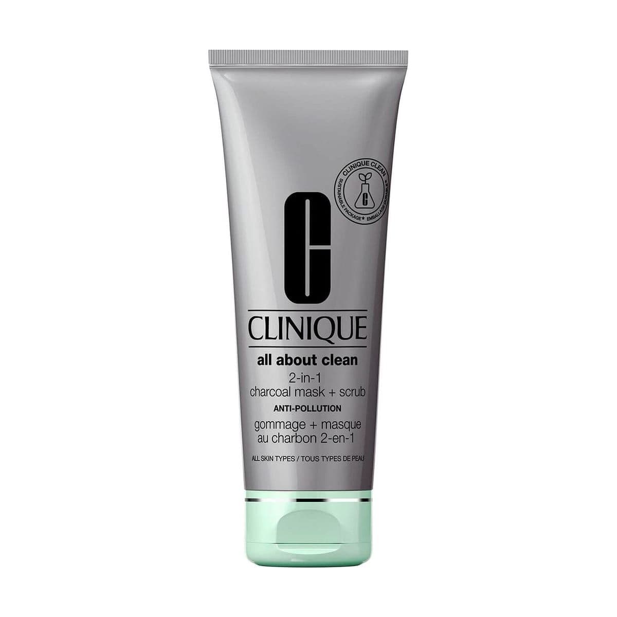 Embalagem de Máscara Esfoliante Clinique All About Exfoliating Mask
