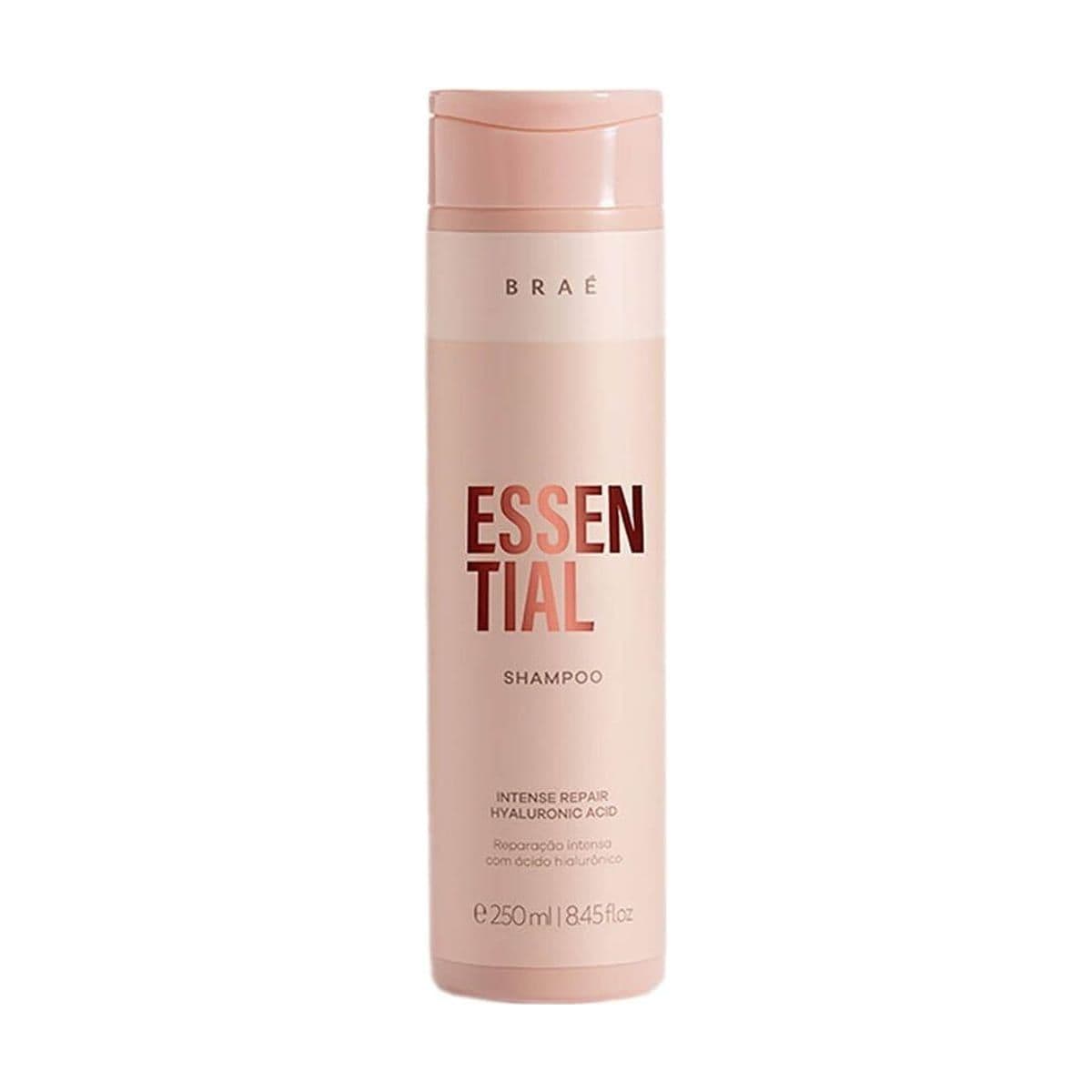 Embalagem de Shampoo Braé Essential