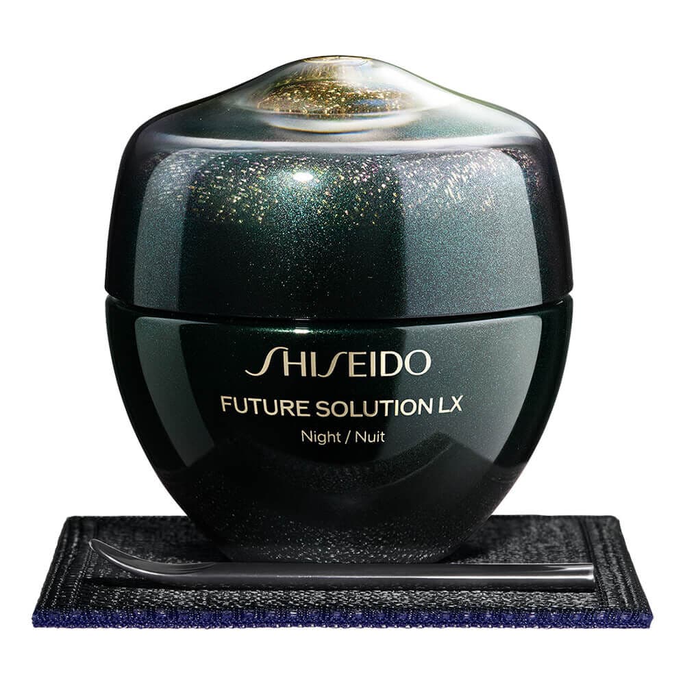 Embalagem de Creme Facial Noturno Shiseido Future Solution LX Total Regenerating