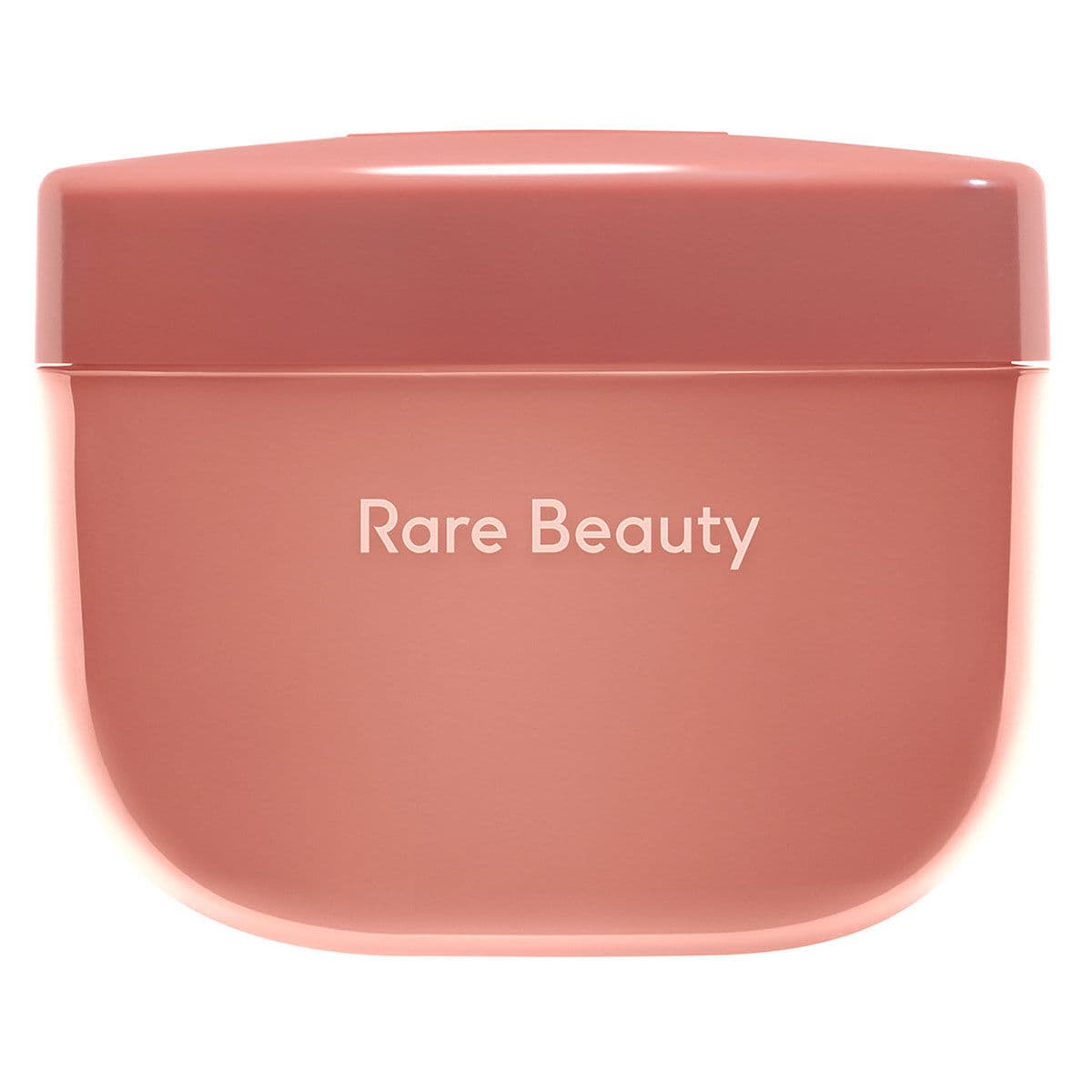 Embalagem de creme corporal rare beauty bouncy find comfort awaken confidence