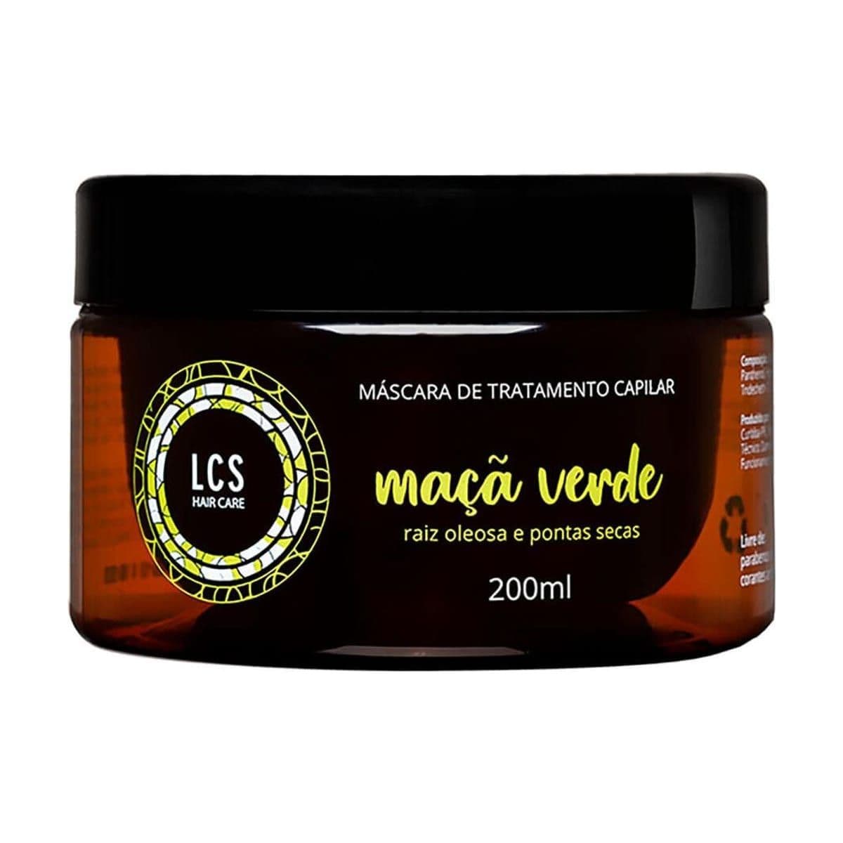 Embalagem de Máscara Laces Maçã Verde