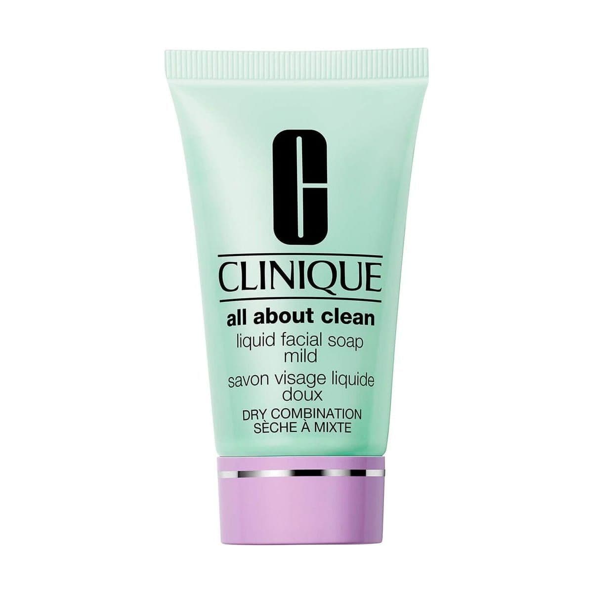 Embalagem de Sabonete Líquido Facial Clinique All About Clean