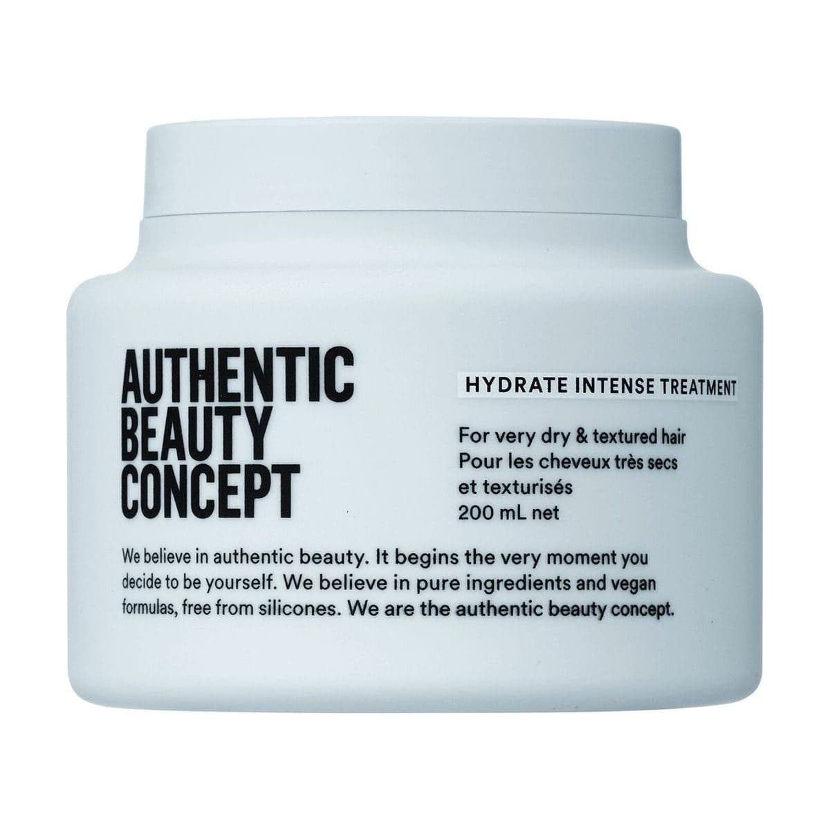 Embalagem de Máscara Capilar Authentic Beauty Hydrate Intense Treatment