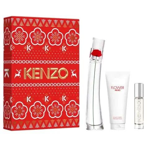 Embalagem de Kit Coffret Kenzo Flower by Kenzo Feminino Eau de Parfum