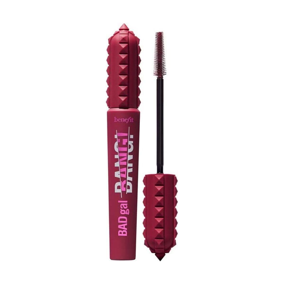 Embalagem de Máscara de Cílios Benefit BADgal Bang Plum