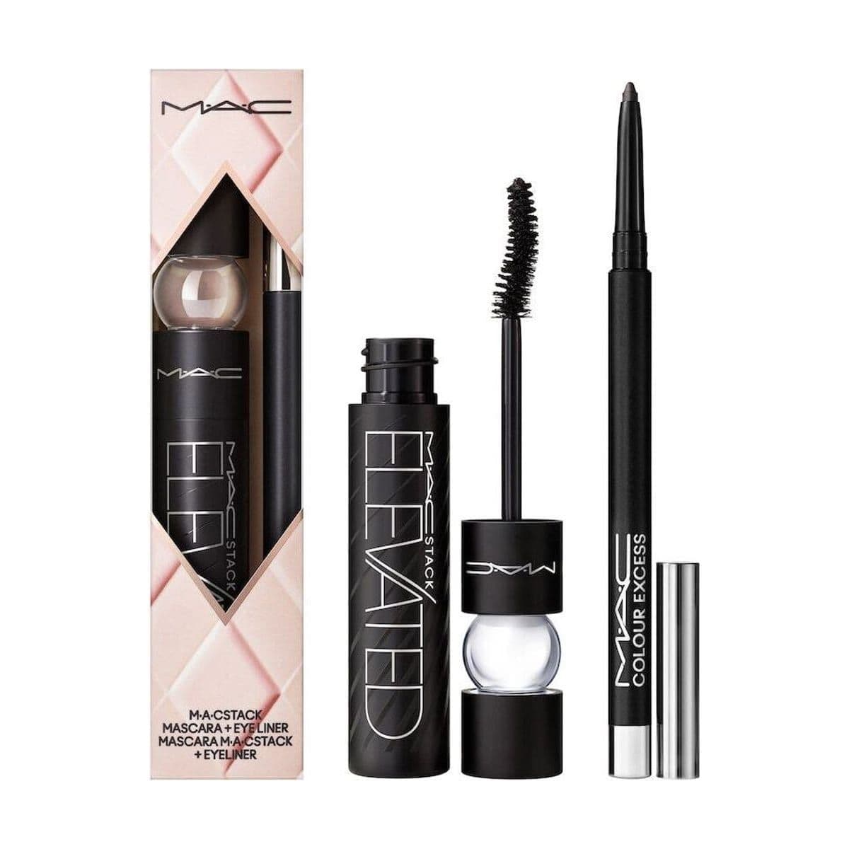 Embalagem de Kit Máscara de Cílios + Lápis de Olho Mac Forseeable Future