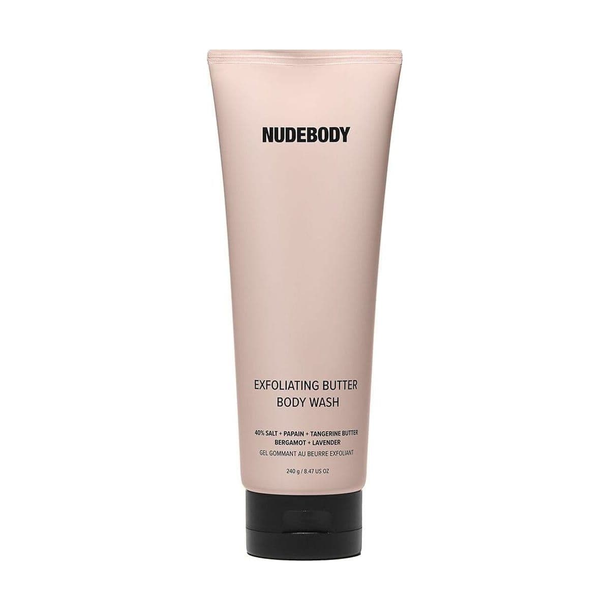 Embalagem de Manteiga Esfoliante de Limpeza Nudestix Exfoliating Butter Body Wash