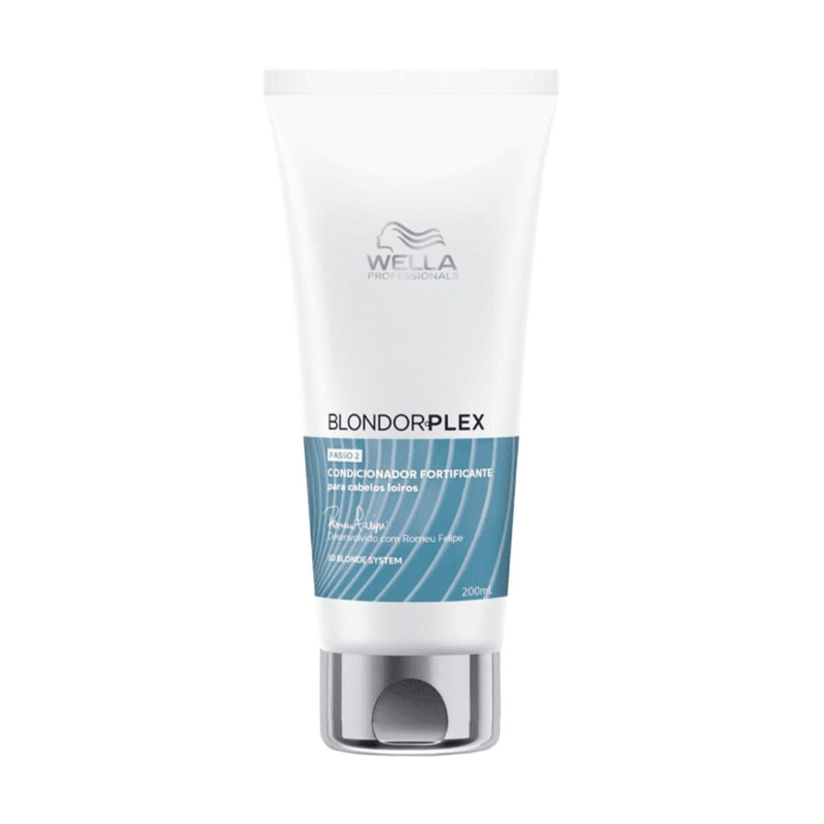 Embalagem de Condicionador Fortificante Wella Professionals Blondorplex
