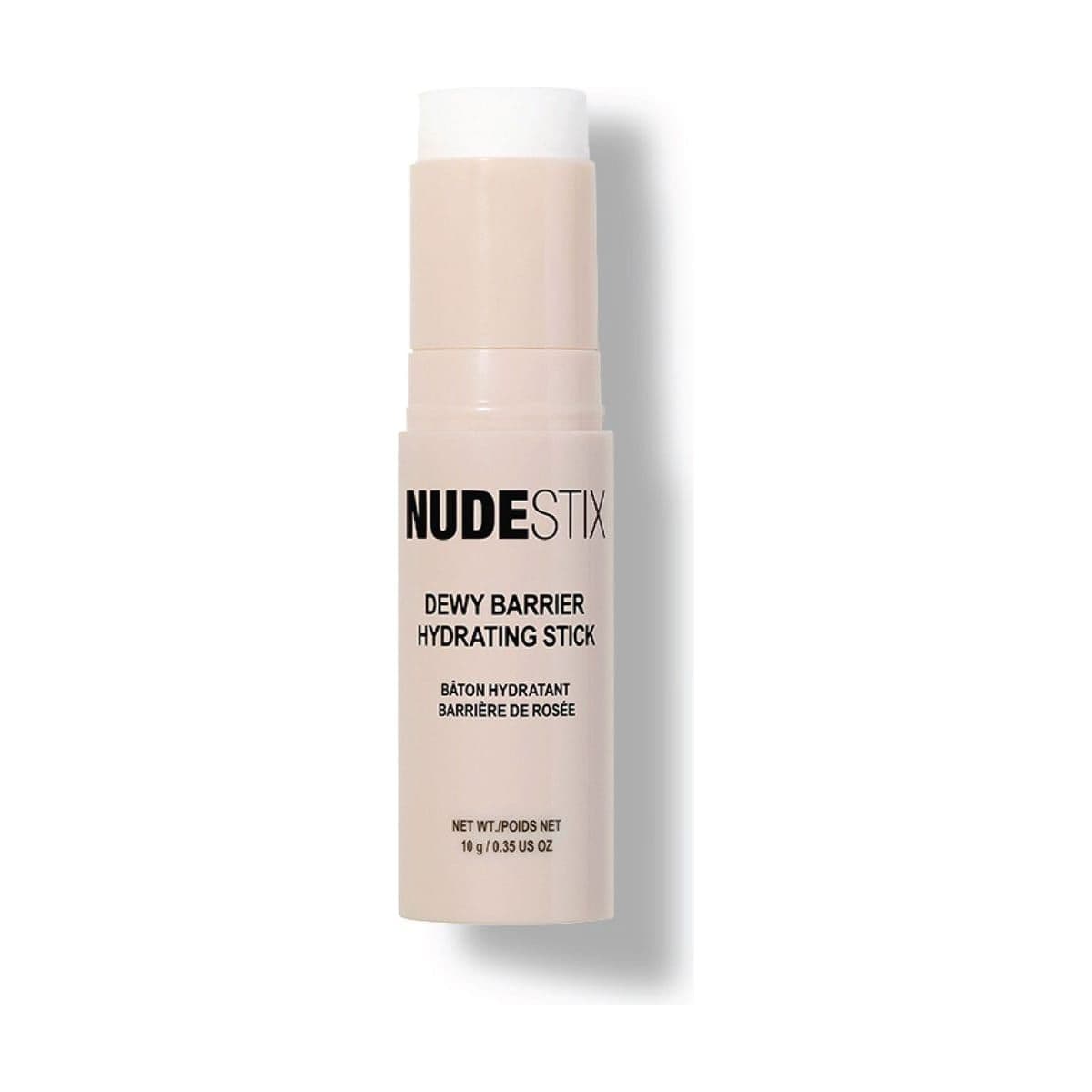 Embalagem de Primer Hidratante Nudestix Dewy Barrier Hydrating Stick