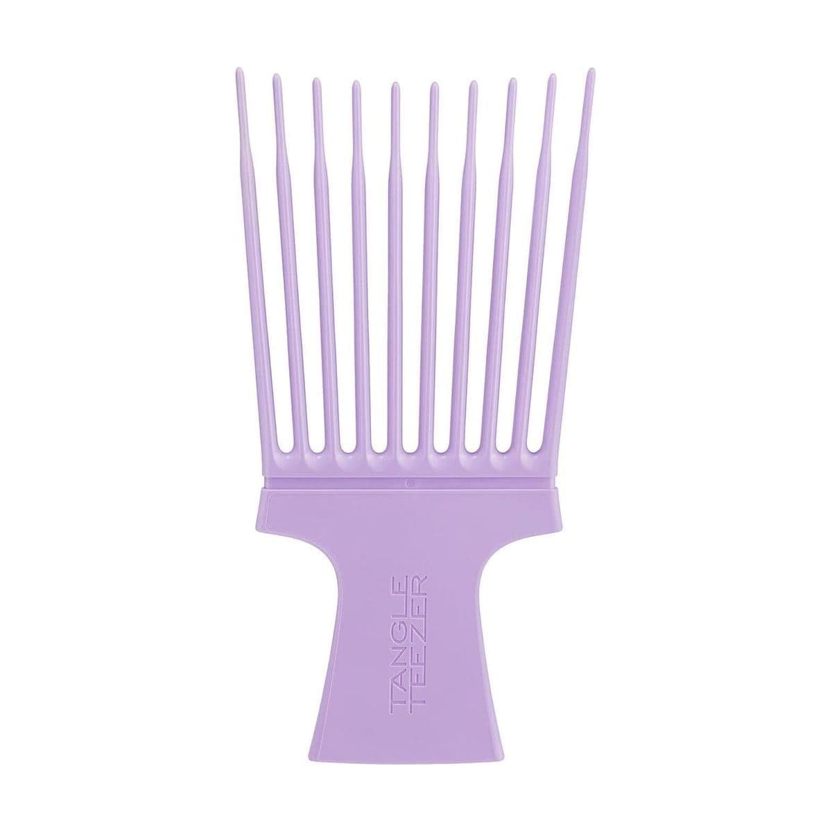 Embalagem de Pente Garfo Tangle Teezer Hair Pick Comb Lilac Large Size