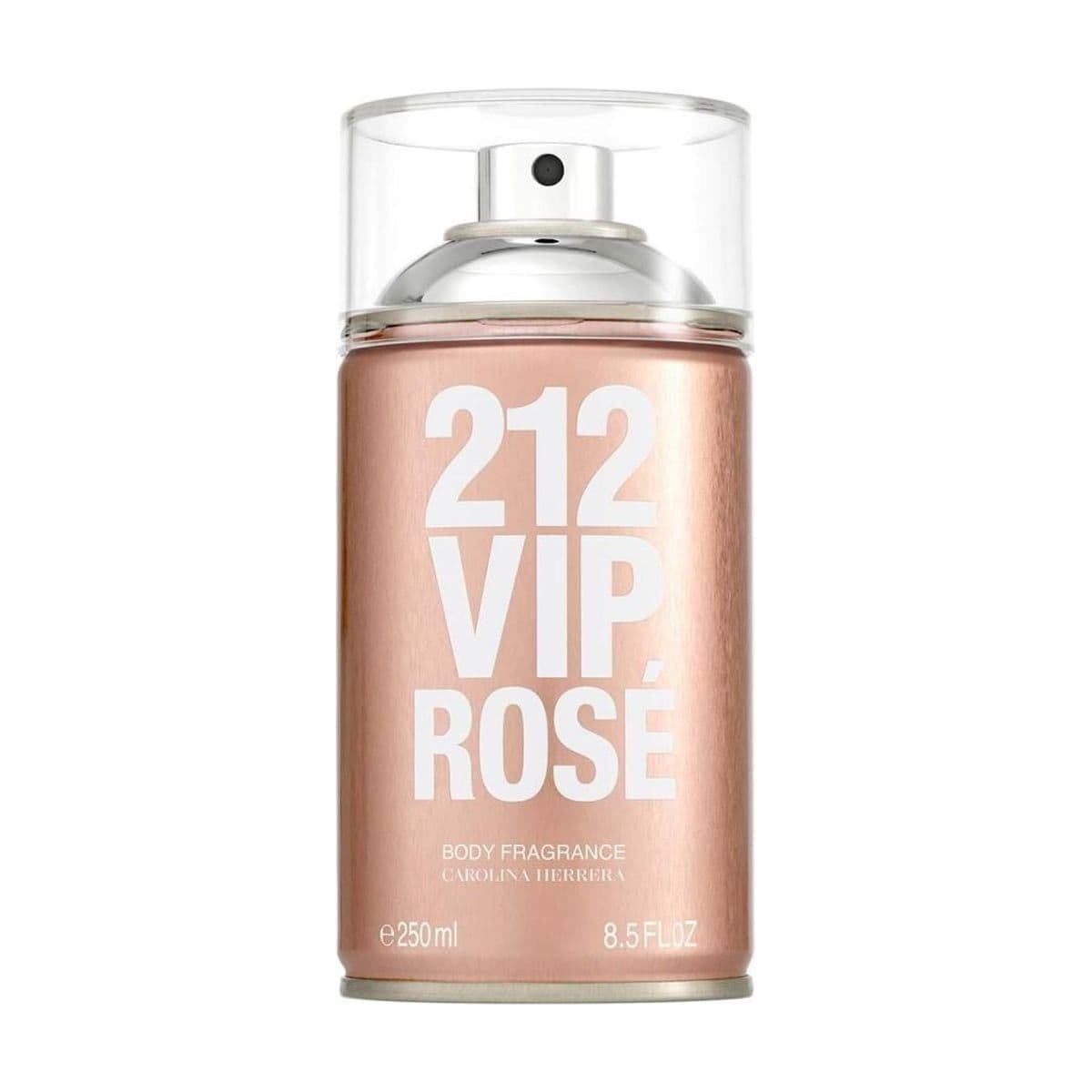 Embalagem de Body Spray Carolina Herrera 212 Vip Rosé
