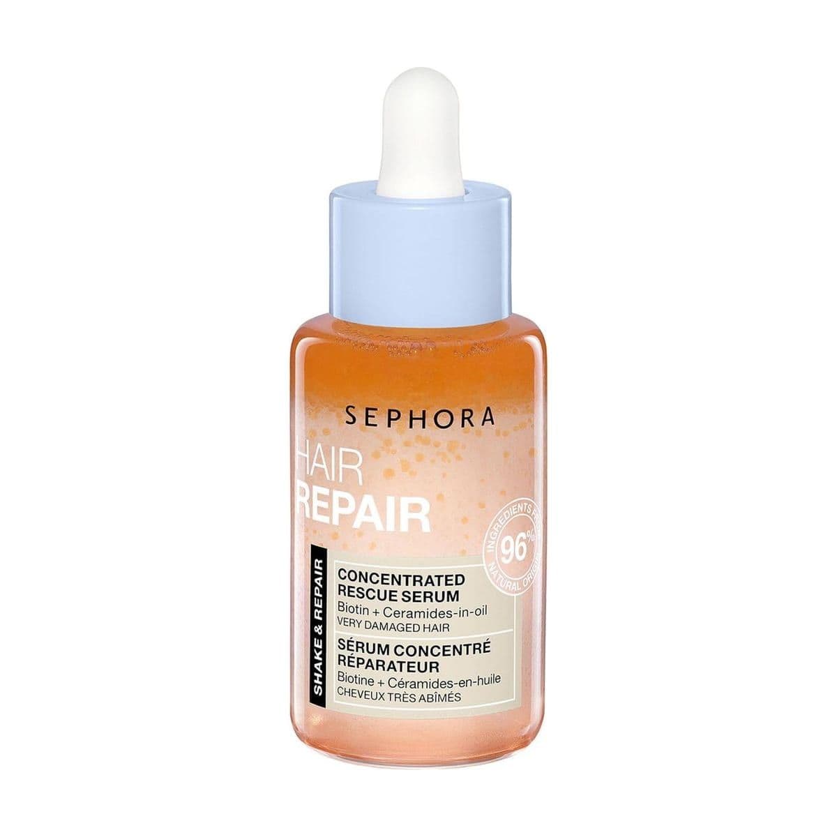 Embalagem de Sérum Capilar Reparador Bifásico Sephora Collection Hair Repair