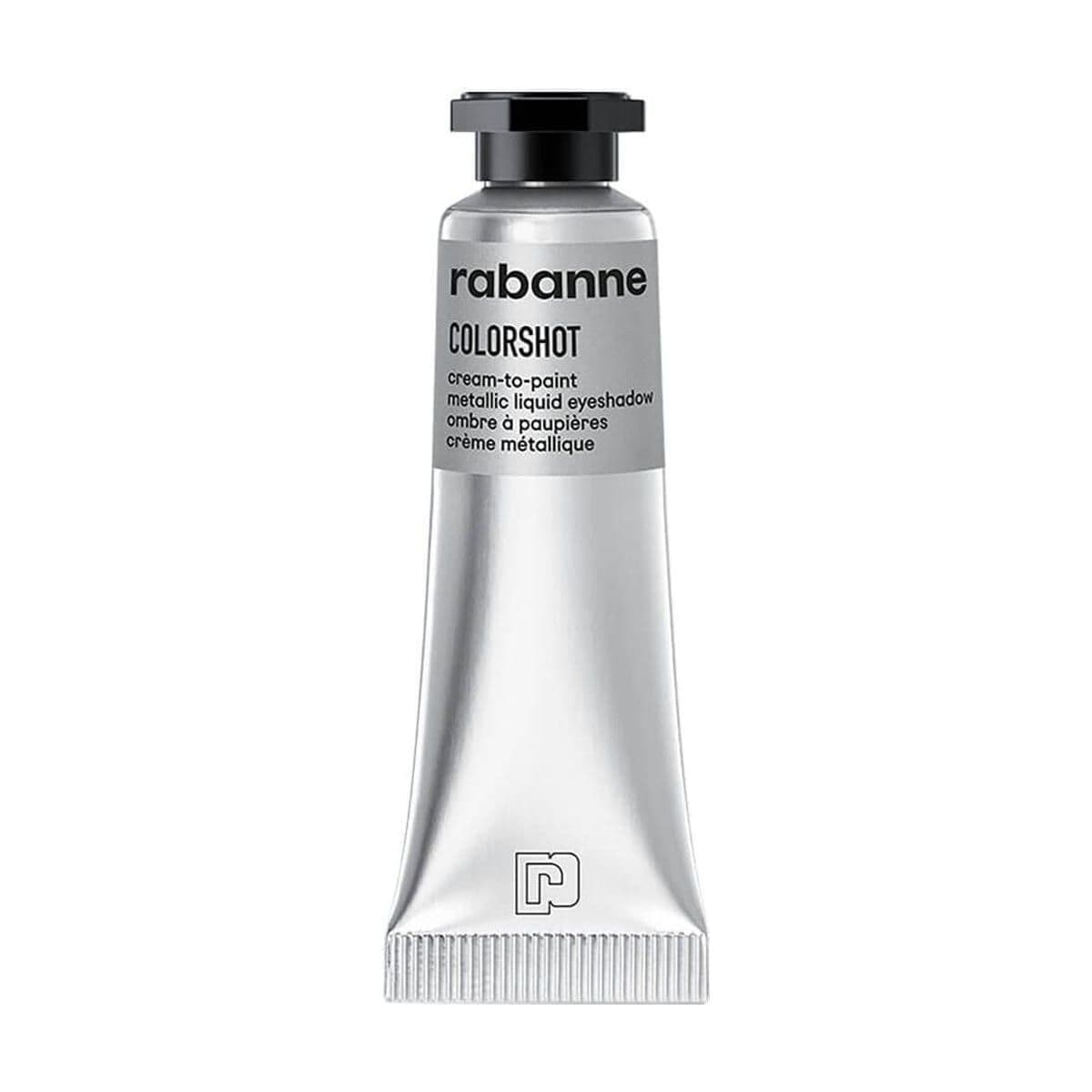 Embalagem de Sombra Líquida Metálica Rabanne Colorshot