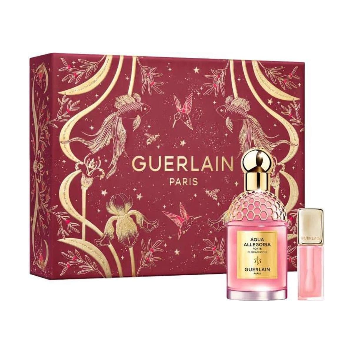 Embalagem de Kit Coffret Guerlain Aqua Allegoria Flora Bloom Feminino Eau de Parfum