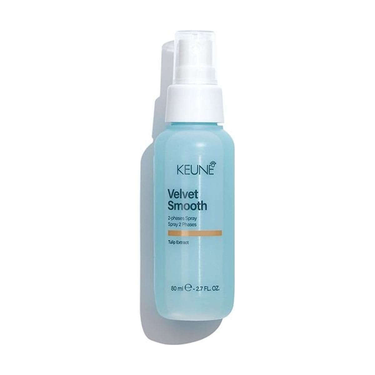 Embalagem de Spray Bifásico Keune Care Velvet Smooth
