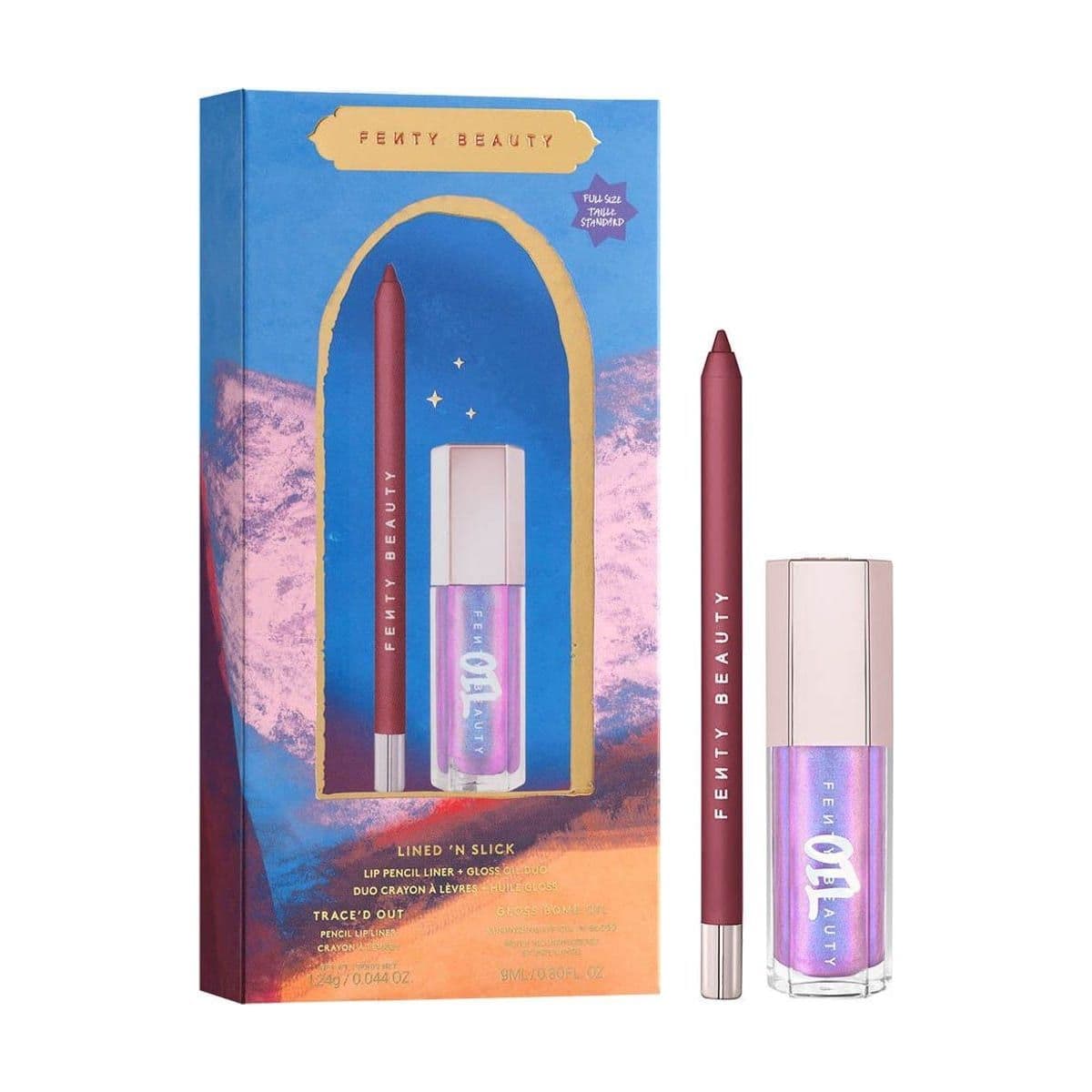 Embalagem de Kit Labial Fenty Beauty Ramadan Link Up