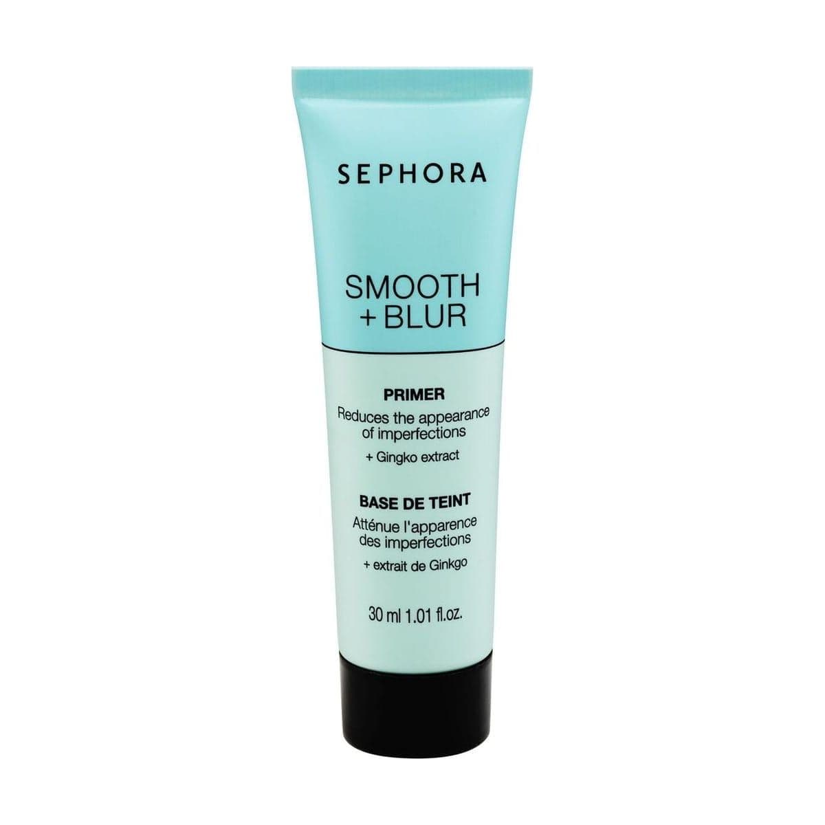 Embalagem de Primer Facial Sephora Collection Smooth & Blur