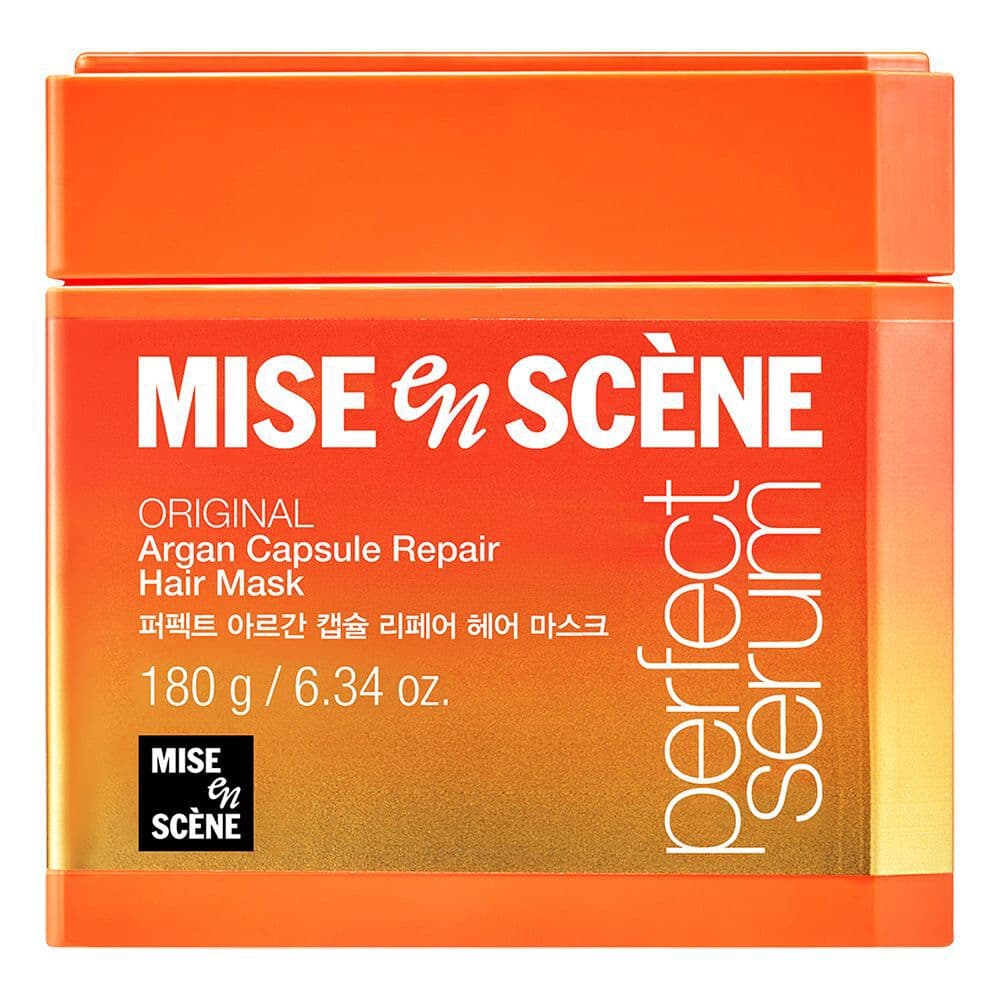 Embalagem de Máscara de Nutrição Argan Capsule Mise en Scène Perfect Serum