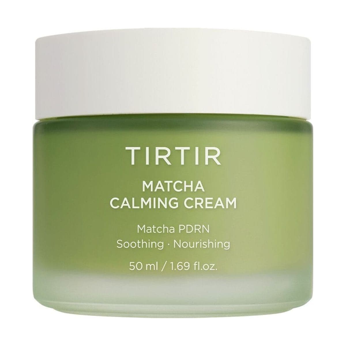 Embalagem de Hidratante Facial Calmante TIRTIR Matcha PDRN