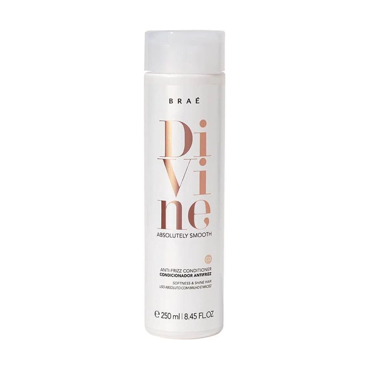 Embalagem de Condicionador Antifrizz Braé Divine